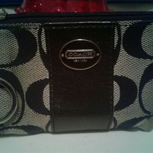 Coach change purse